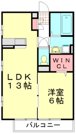 ヴィルヌーブの物件間取画像